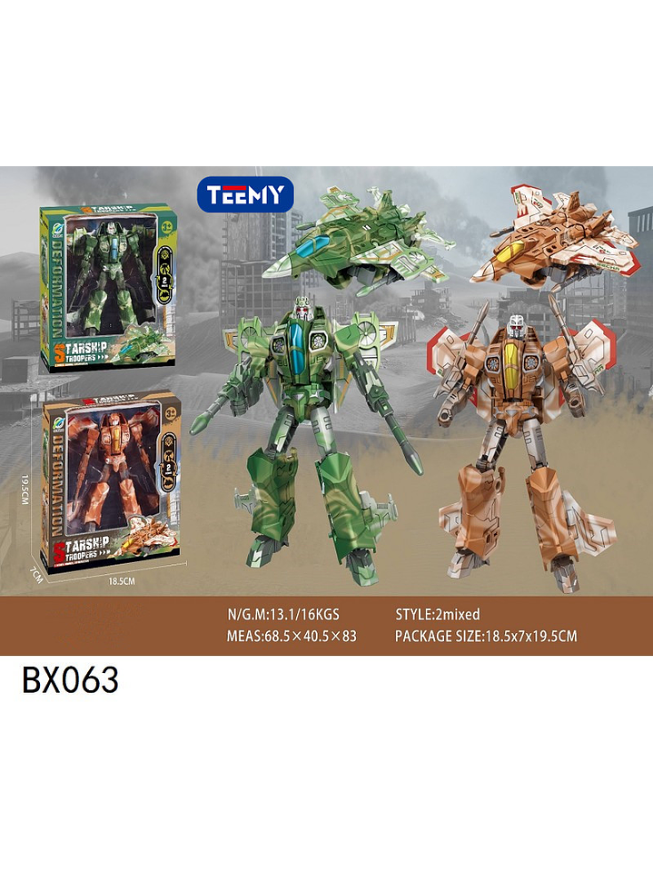 TRANSFORMERS, PRECIO PUBLICADO ES AL POR MAYOR Y DEBEN SER 3UNIDADES DEL MISMO  1