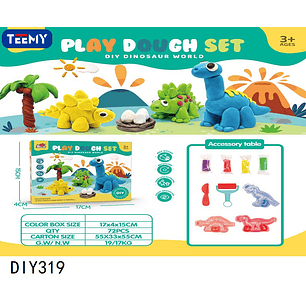 MASA SENSORIAL DINOSAURIOS, PRECIO PUBLICADO ES AL POR MAYOR Y DEBEN SER 3 UNIDADES DEL MISMO 