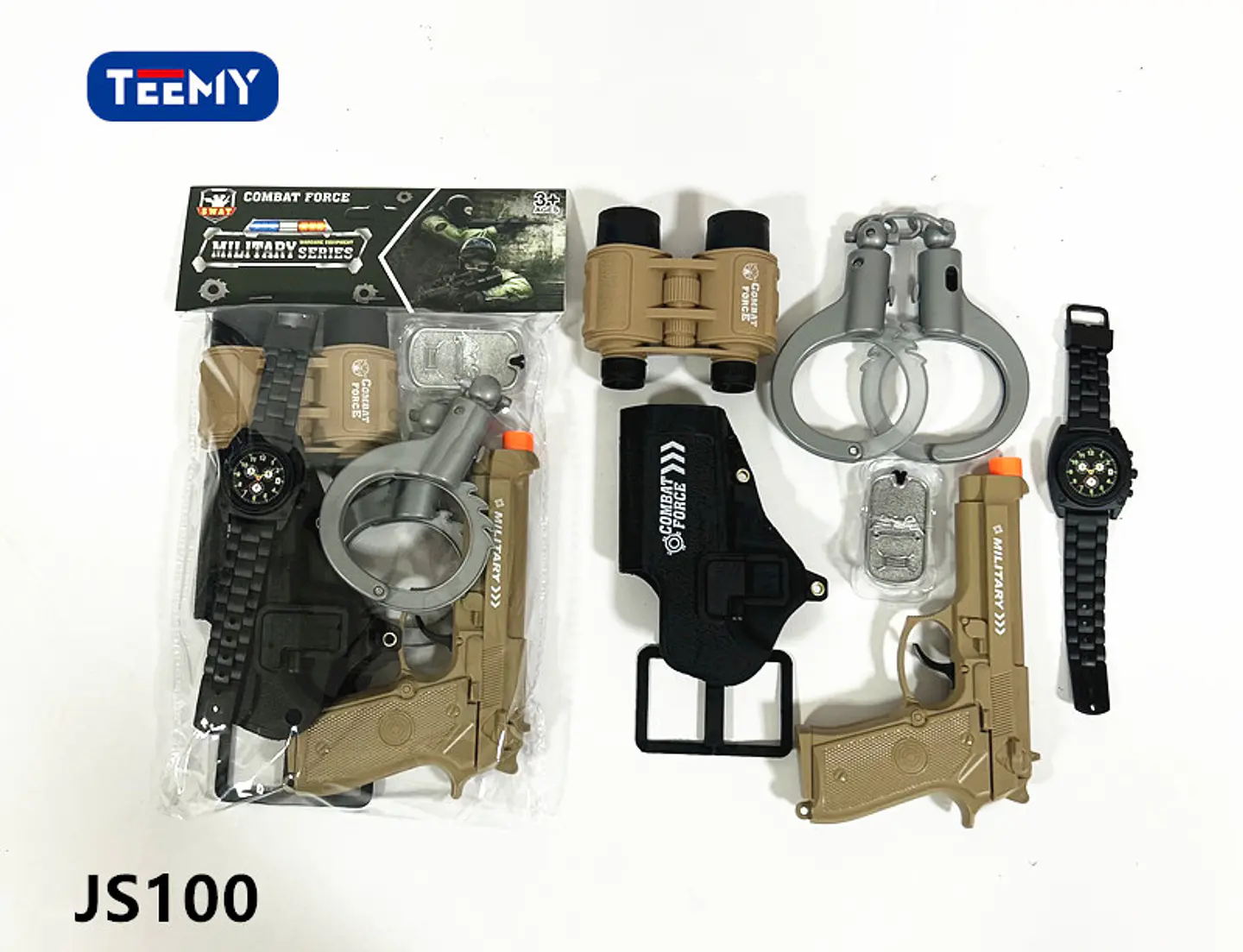 JUGUETE MILITAR CON ACCESORIO, 3 DEL MISMO POR MAYOR  (JS100) 1