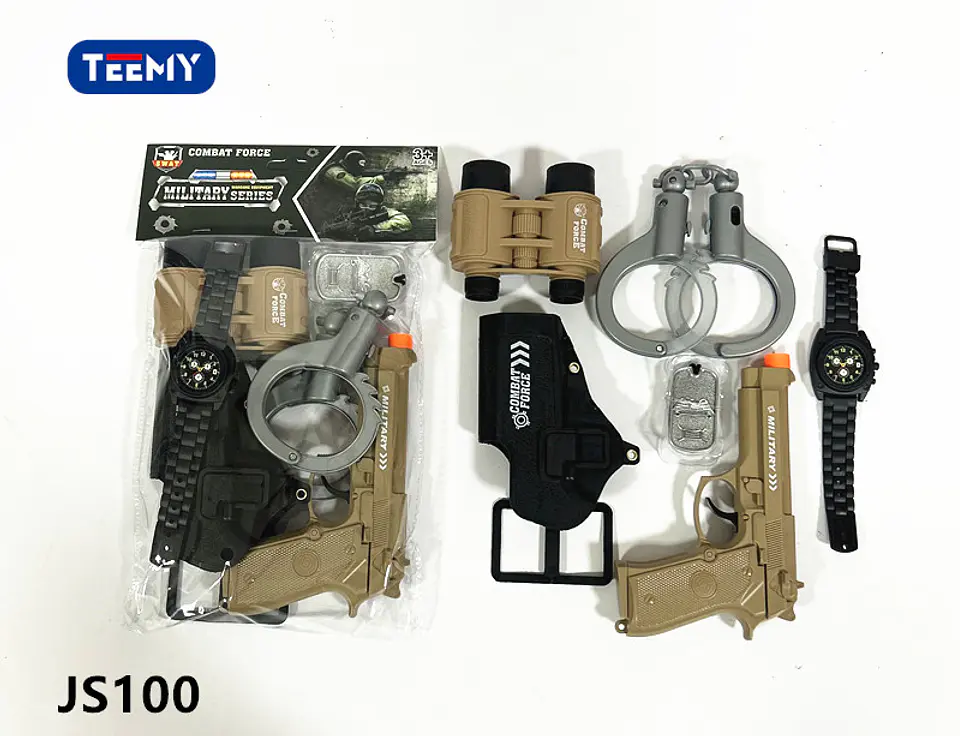 JUGUETE MILITAR CON ACCESORIO, 3 DEL MISMO POR MAYOR  (JS100) 1