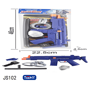 JUGUETE MILITAR CON ACCESORIOS, PRECIO PUBLICADO ES AL POR MAYOR Y DEBEN SER 3 UNIDADES DEL MISMO 