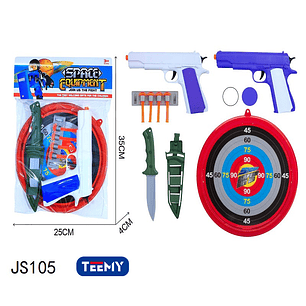 PISTOLA NERF CON ACCESORIOS, PRECIO PUBLICADO ES AL POR MAYOR Y DEBEN SER 3 UNIDADES DEL MISMO 
