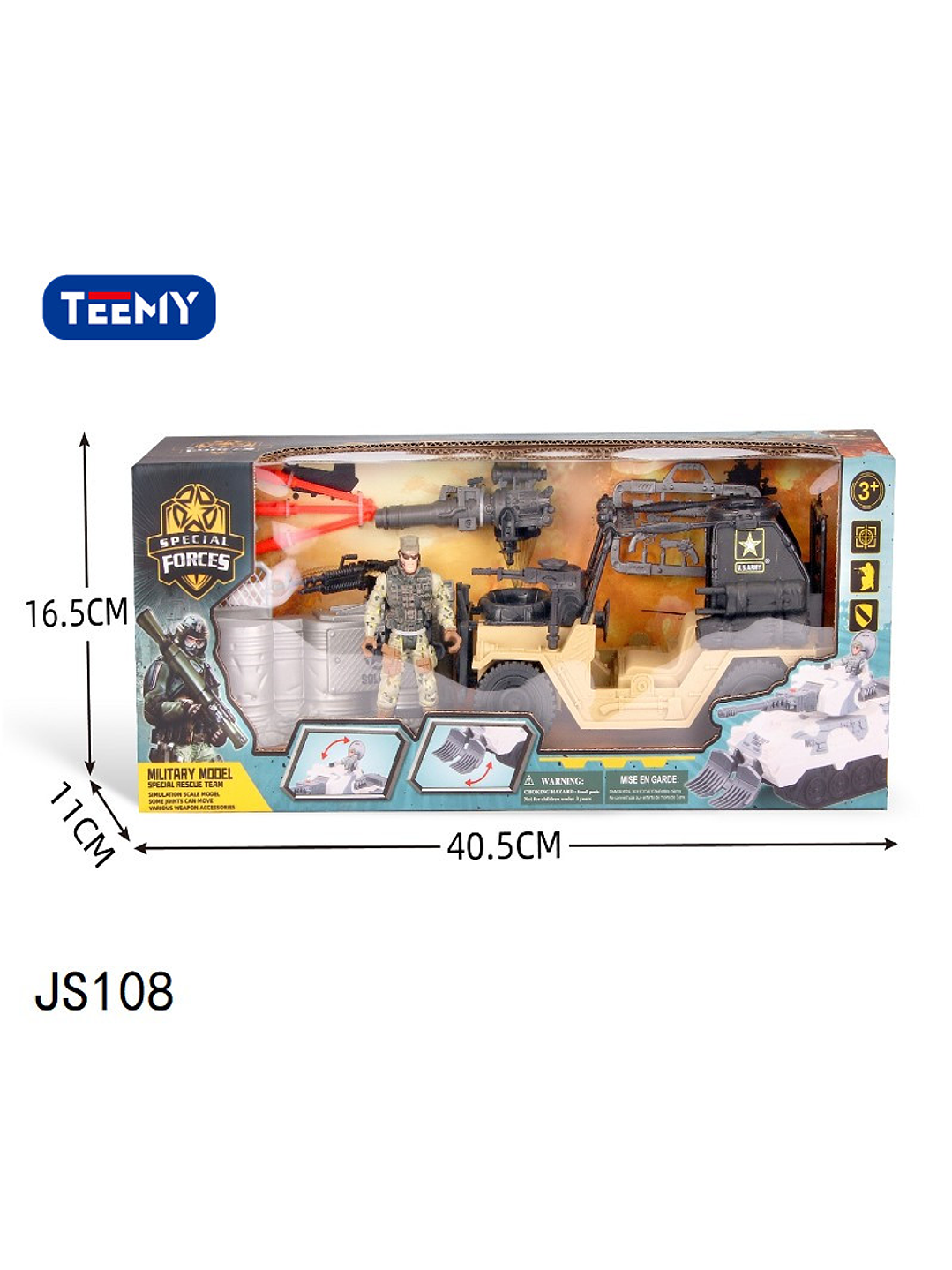 CARRO MILITAR  CON ACCESORIOS, PRECIO PUBLICADO ES AL POR MAYOR Y DEBEN SER 3 UNIDADES DEL MISMO  1