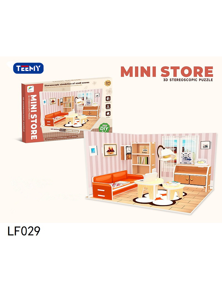 CASA ARMABLE 3D , PRECIO PUBLICADO ES AL POR MAYOR Y DEBEN SER 3 UNIDADES DEL MISMO  1