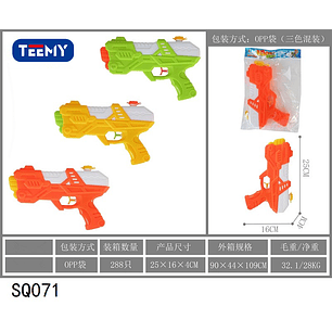 PISTOLA DE AGUA , PRECIO PUBLICADO ES AL POR MAYOR Y DEBEN SER 3 UNIDADES DEL MISMO 