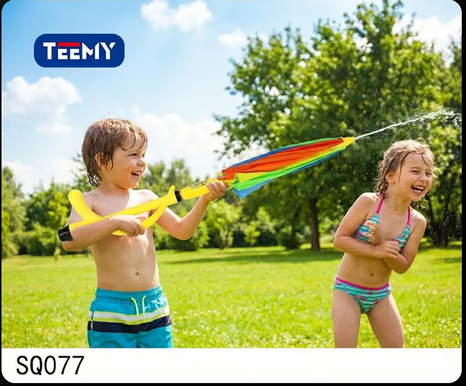 PISTOLA DE AGUA CON SOMBRILLA 70 CM, 3 DEL MISMO POR MAYOR  (SQ077) 1