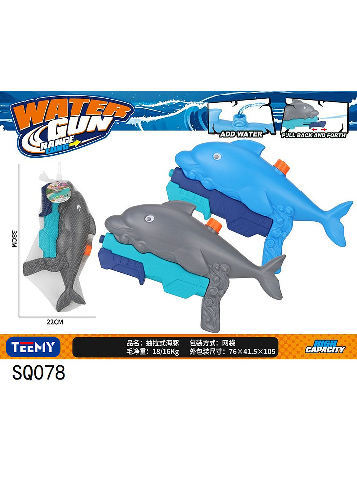 PISTOLA DE AGUA , PRECIO PUBLICADO ES AL POR MAYOR Y DEBEN SER 3 UNIDADES DEL MISMO  1