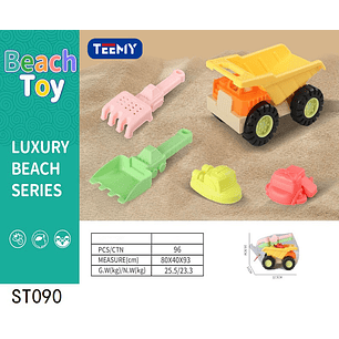 JUGUETE DE PLAYA CON ACCESORIOS, PRECIO PUBLICADO ES AL POR MAYOR Y DEBEN SER 3 UNIDADES DEL MISMO 