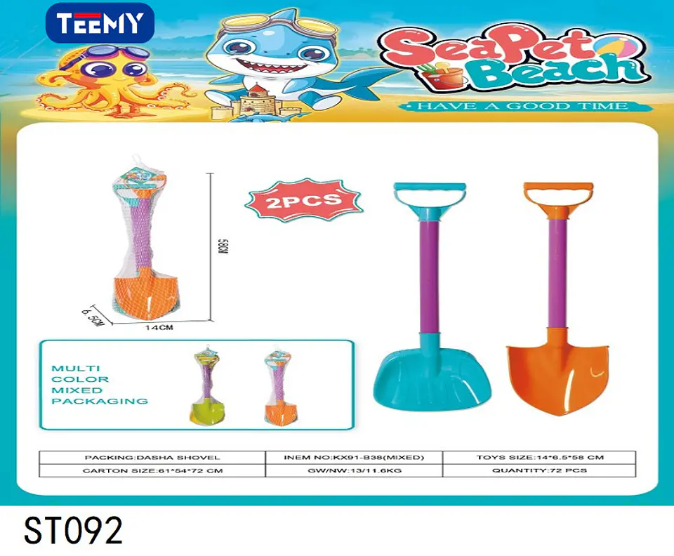 JUGUETE DE PLAYA, 3 DEL MISMO POR MAYOR  (ST092) 1