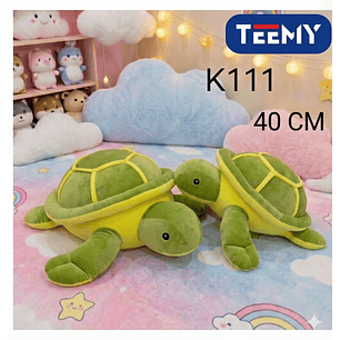 PELUCHE TORTUGA 40 CM, PRECIO PUBLICADO ES AL POR MAYOR Y DEBEN SER 3 UNIDADES DEL MISMO 