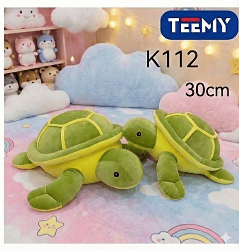 PELUCHE TORTUGA 30 CM, PRECIO PUBLICADO ES AL POR MAYOR Y DEBEN SER 3 UNIDADES DEL MISMO  (K112)