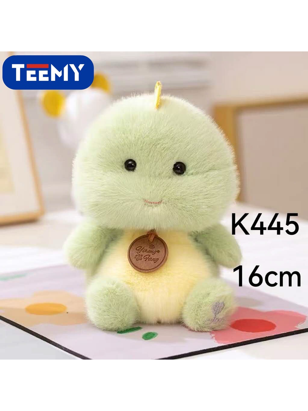 PELUCHE DINOSAURIO 16 CM, PRECIO PUBLICADO ES AL POR MAYOR Y DEBEN SER 3 UNIDADES DEL MISMO  1