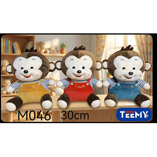 PELUCHE MONO 30 CM , PRECIO PUBLICADO ES AL POR MAYOR Y DEBEN SER 3 UNIDADES DEL MISMO 