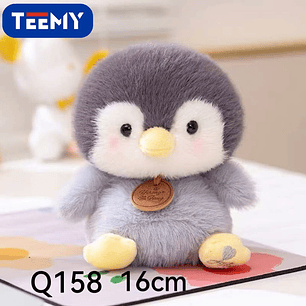 PELUCHE PINGUINO 16 CM , PRECIO PUBLICADO ES AL POR MAYOR Y DEBEN SER 3 UNIDADES DEL MISMO 