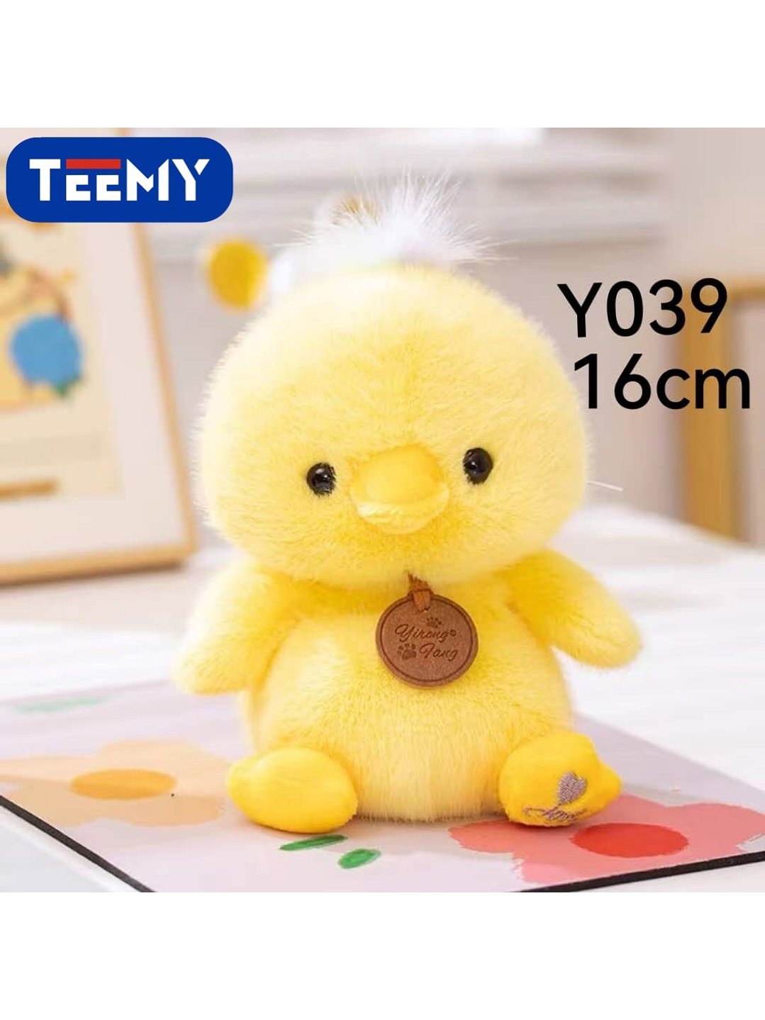 PELUCHE PATO 16 CM , PRECIO PUBLICADO ES AL POR MAYOR Y DEBEN SER 3 UNIDADES DEL MISMO  1