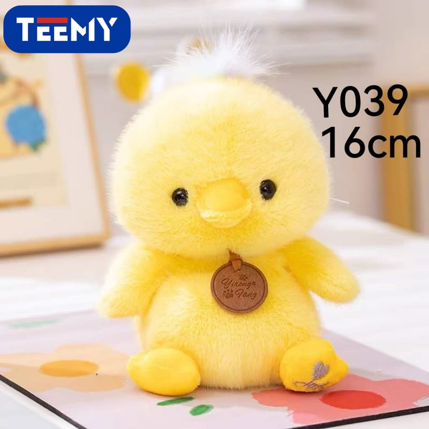 PELUCHE PATO 16 CM , PRECIO PUBLICADO ES AL POR MAYOR Y DEBEN SER 3 UNIDADES DEL MISMO  (Y039) 1