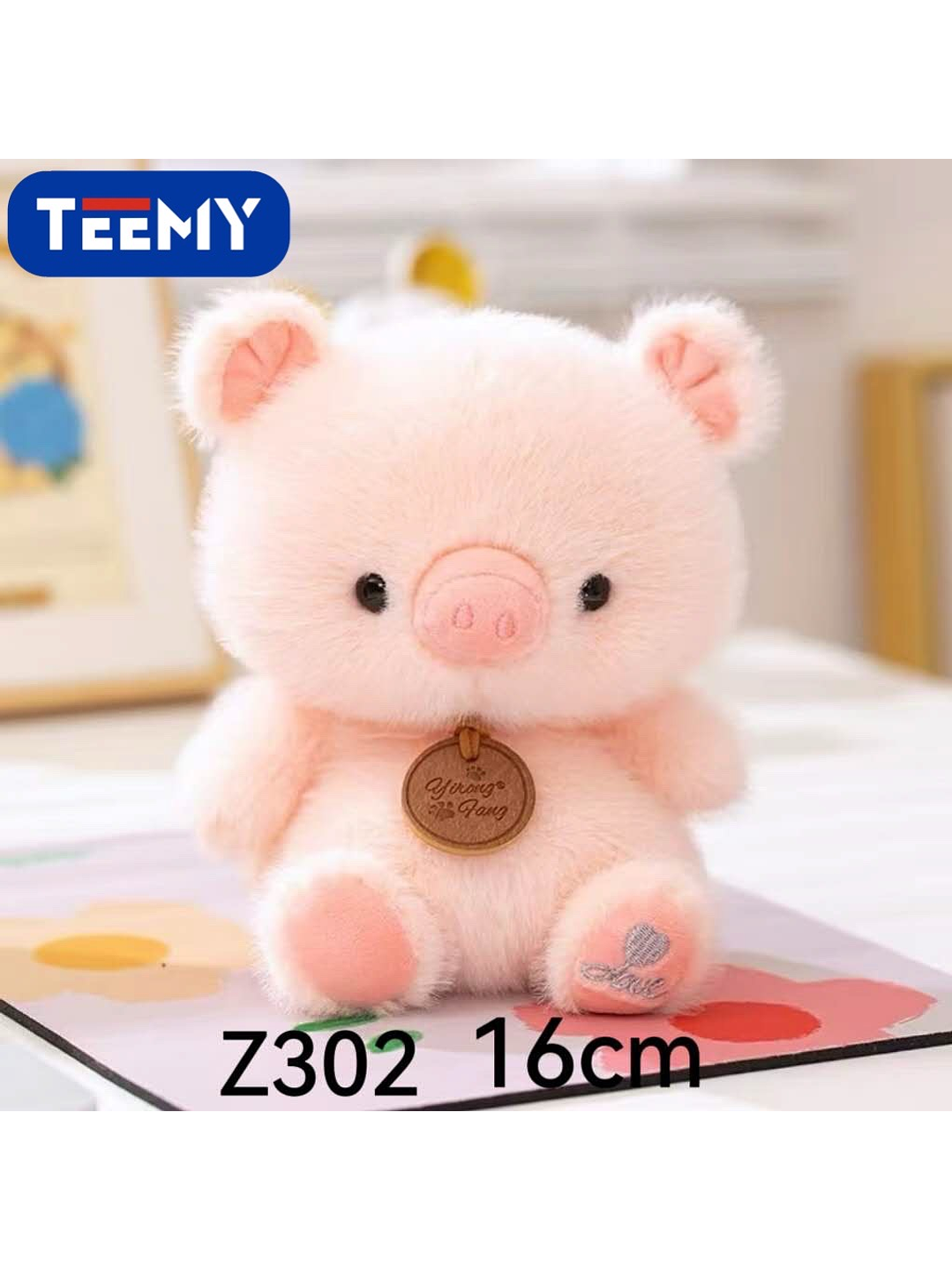 PELUCHE CHANCHO 16 CM , PRECIO PUBLICADO ES AL POR MAYOR Y DEBEN SER 3 UNIDADES DEL MISMO  1