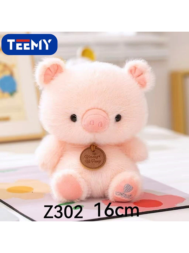 PELUCHE CHANCHO 16 CM , PRECIO PUBLICADO ES AL POR MAYOR Y DEBEN SER 3 UNIDADES DEL MISMO  1