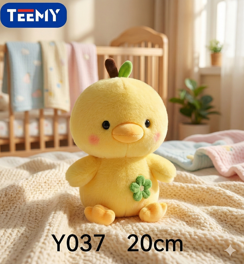 PELUCHE PATO 20 CM , PRECIO PUBLICADO ES AL POR MAYOR Y DEBEN SER 3 UNIDADES DEL MISMO  (Y037) 1