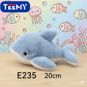 PELUCHE BALLENA 20 CM, PRECIO PUBLICADO ES AL POR MAYOR Y DEBEN SER 3 UNIDADES DEL MISMO 