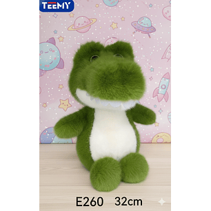 PELUCHE DINOSAURIO 32 CM, PRECIO PUBLICADO ES AL POR MAYOR Y DEBEN SER 3 UNIDADES DEL MISMO 