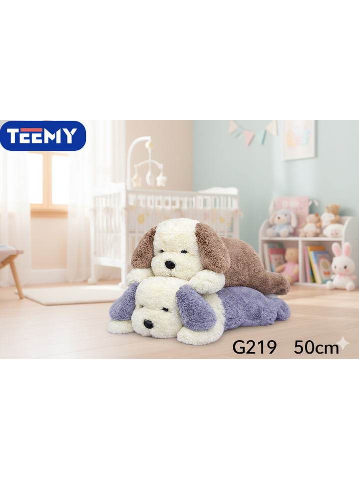 PELUCHE PERRO 50 CM, PRECIO PUBLICADO ES AL POR MAYOR Y DEBEN SER 3 UNIDADES DEL MISMO  1