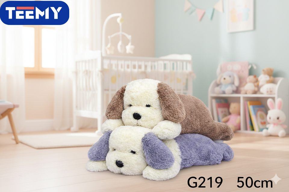 PELUCHE PERRO 50 CM, PRECIO PUBLICADO ES AL POR MAYOR Y DEBEN SER 3 UNIDADES DEL MISMO  (G219) 1