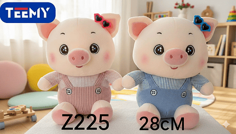 PELUCHE CHANCHO 28 CM , PRECIO PUBLICADO ES AL POR MAYOR Y DEBEN SER 3 UNIDADES DEL MISMO  (Z225)