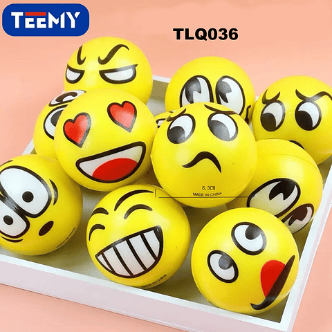 PELOTA SALTARINA PAQUETE 12 PIEZAS (TLQ036)