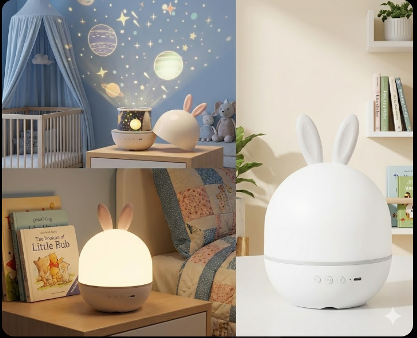 PROYECTOR LUZ HABITACION ESPANTACUCOS , PRECIO PUBLICADO ES AL POR MAYOR Y DEBEN SER 3 UNIDADES DEL MISMO  (AH150A) 1