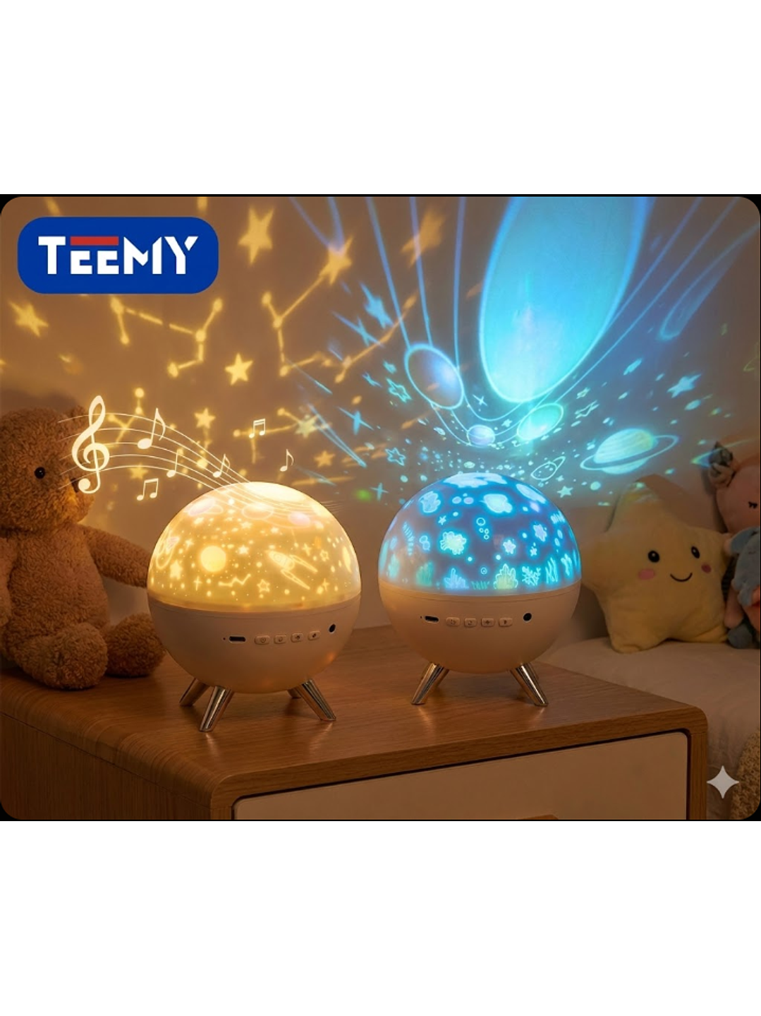 PROYECTOR LUZ HABITACION ESPANTACUCOS , PRECIO PUBLICADO ES AL POR MAYOR Y DEBEN SER 3 UNIDADES DEL MISMO  1