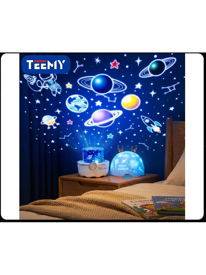 PROYECTOR LUZ HABITACION ESPANTACUCOS , PRECIO PUBLICADO ES AL POR MAYOR Y DEBEN SER 3 UNIDADES DEL MISMO  1