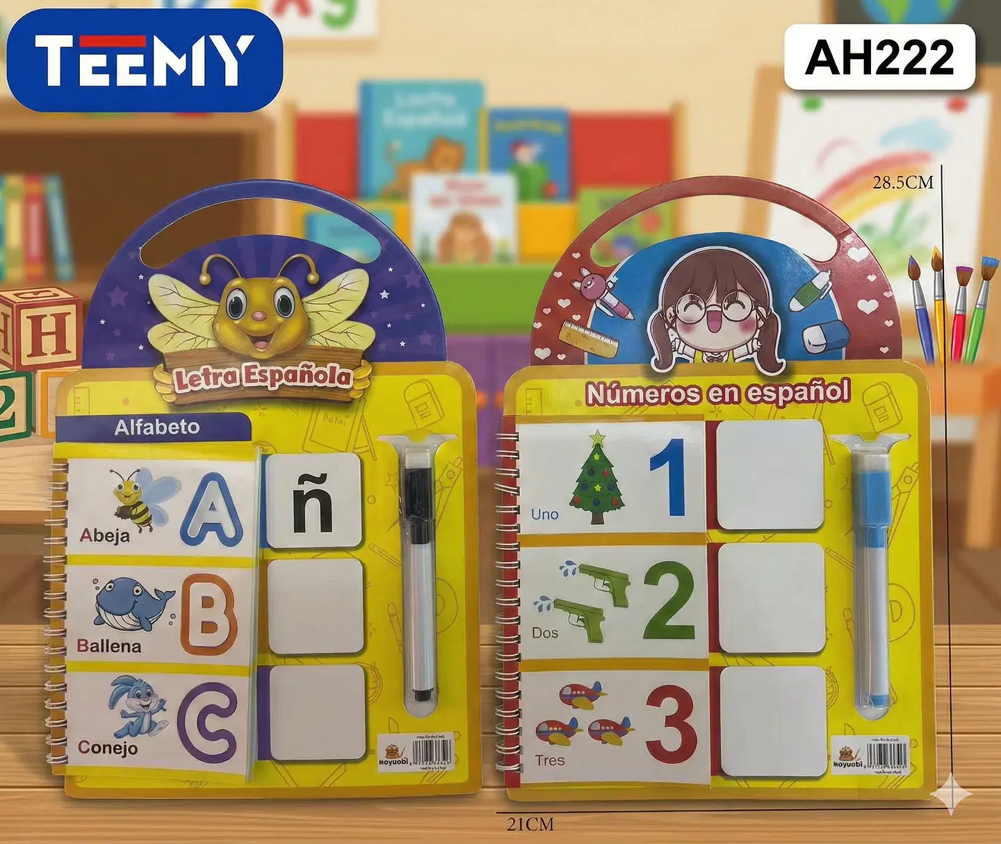 LIBRO APRENDER ESCRIBIR  PAQUETE 6 PIEZAS (AH222) 1