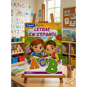 TRAZADO DE LETRAS NIVEL 1 PAQUETE 12 PIEZAS SURTIDAS