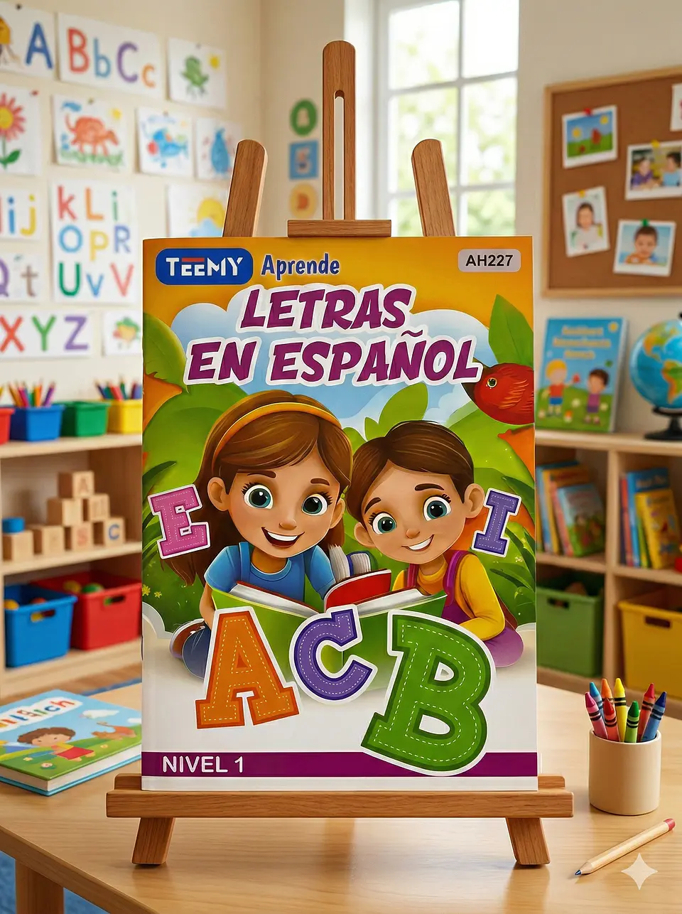 LIBRO APRENDER ESCRIBIR  LETRAS Y NUMEROS PAQUETE 12 PIEZAS SURTIDO (AH227) 1