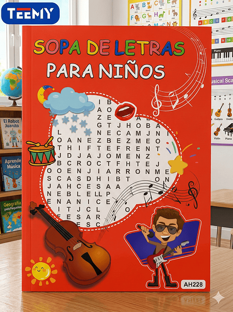 SOPA DE LETRAS PAQUETE 12 PIEZAS SURTIDOS