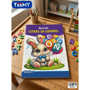 APRENDIENDO A ESCRIBIR LETRAS PAQUETE 12 PIEZAS SURTIDAS