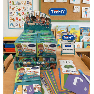 TARJETAS LETRAS PAQUETE 18 PIEZAS 