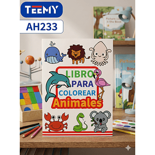 LIBRO PARA COLOREAR PAQUETE 12 PIEZAS SURTIDO