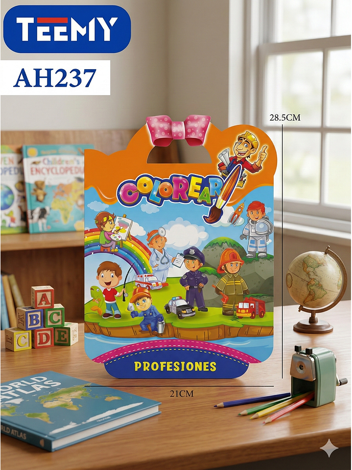 LIBRO PARA COLOREAR PAQUETE 12 PIEZAS SURTIDO 1