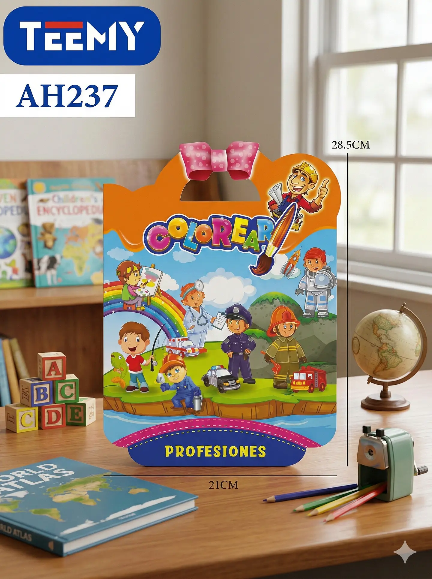 LIBRO PARA COLOREAR PAQUETE 12 PIEZAS SURTIDO (AH237) 1