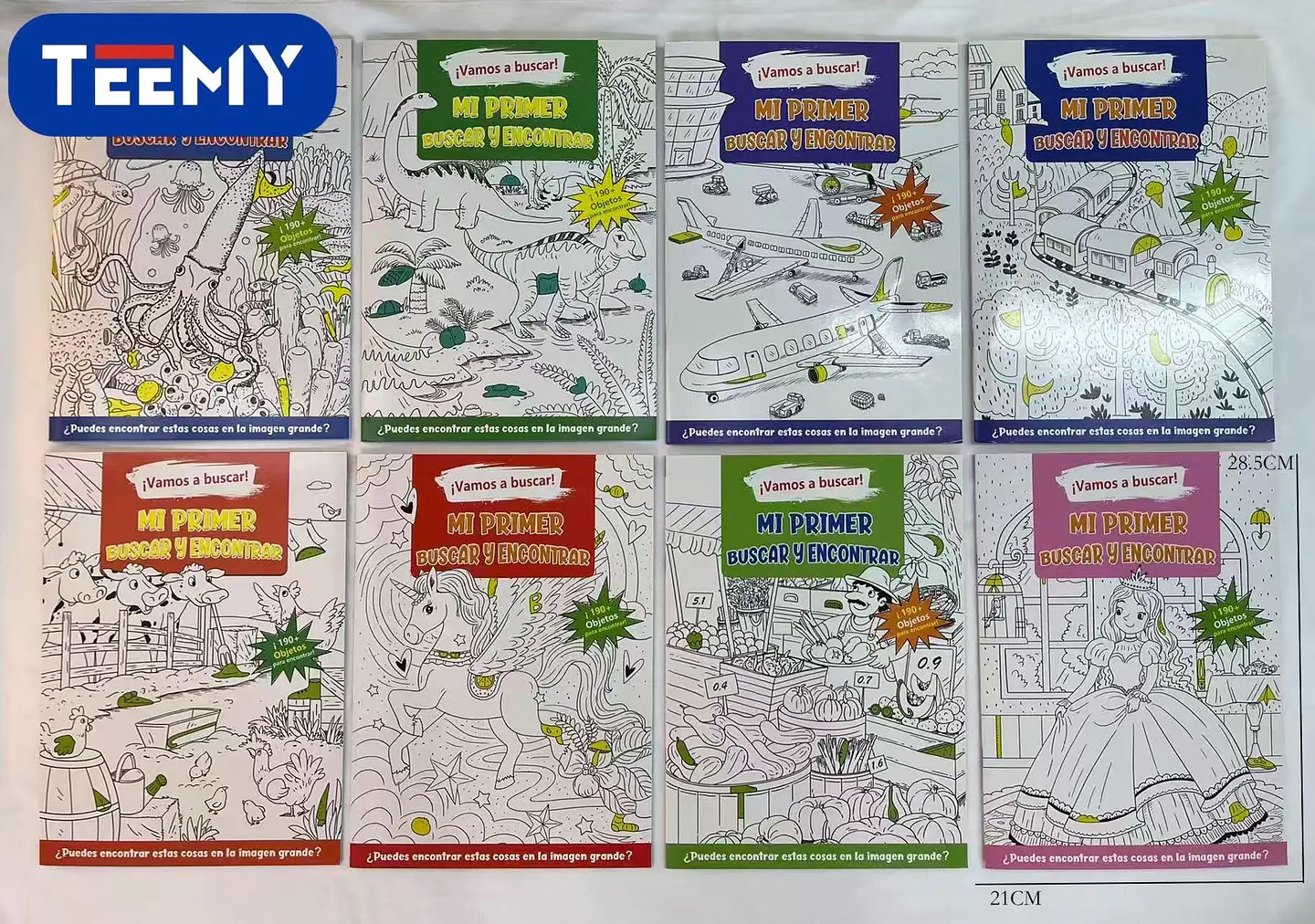 LIBRO DE BUSCA Y ENCUENTRA PAQUETE 12 PIEZAS SURTIDO (AH247) 2