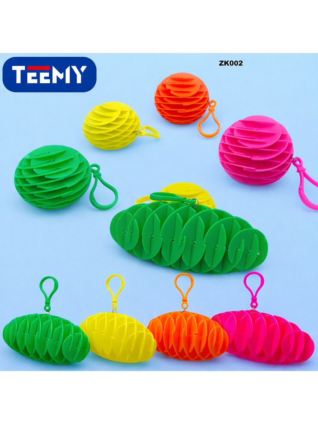 LLAVERO PLEGABLE SENSORIAL PAQUETE 15 PIEZAS  1