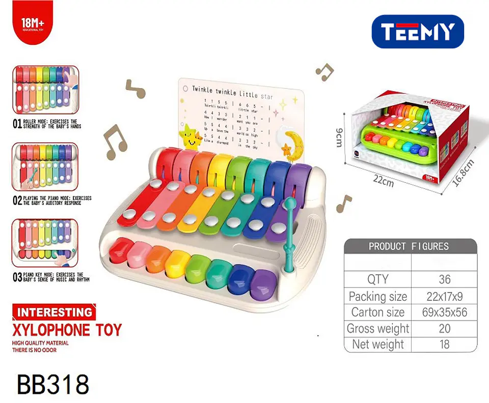 XILOFONO, 3 DEL MISMO POR MAYOR  (BB318) 1