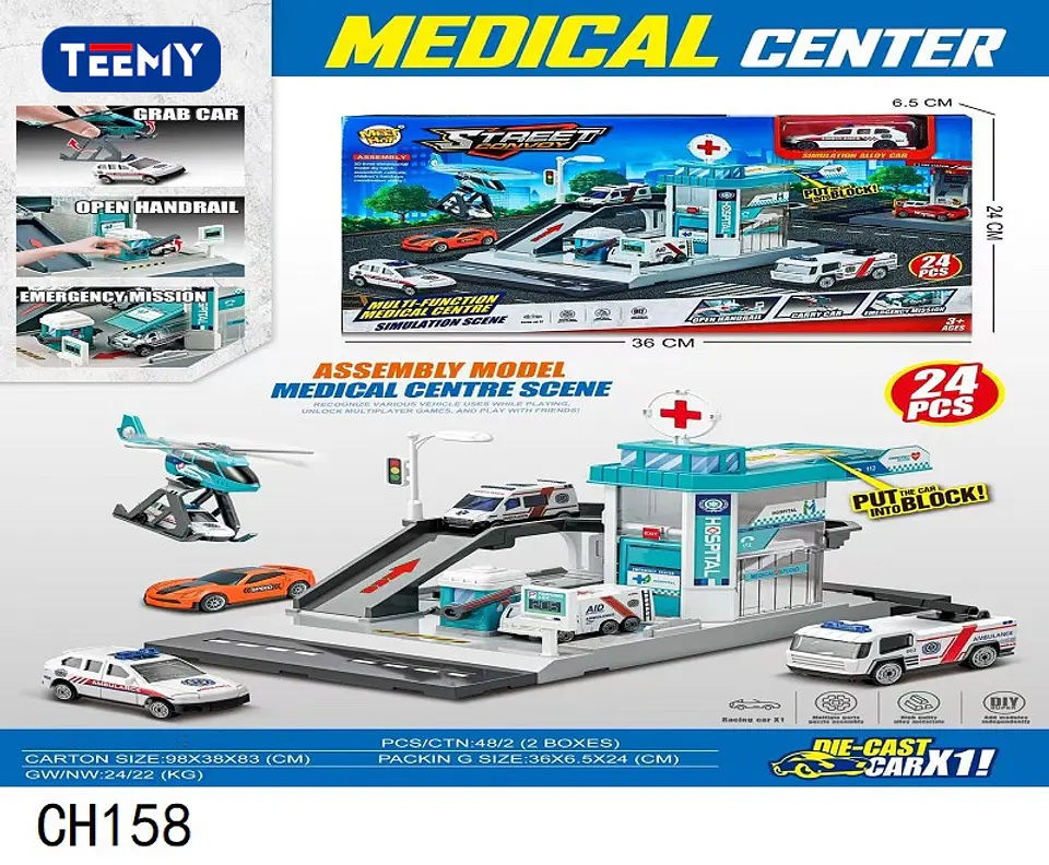 CENTRO MEDICO, 3 DEL MISMO POR MAYOR  (CH158) 1