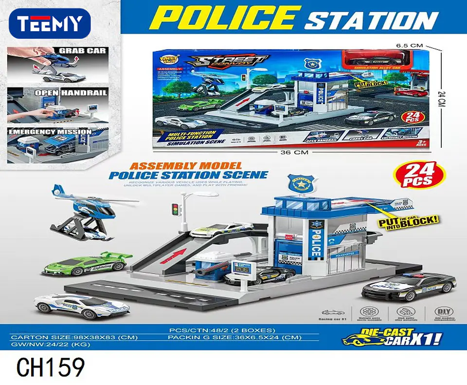 ESTACION DE POLICIA, 3 DEL MISMO POR MAYOR  (CH159) 1