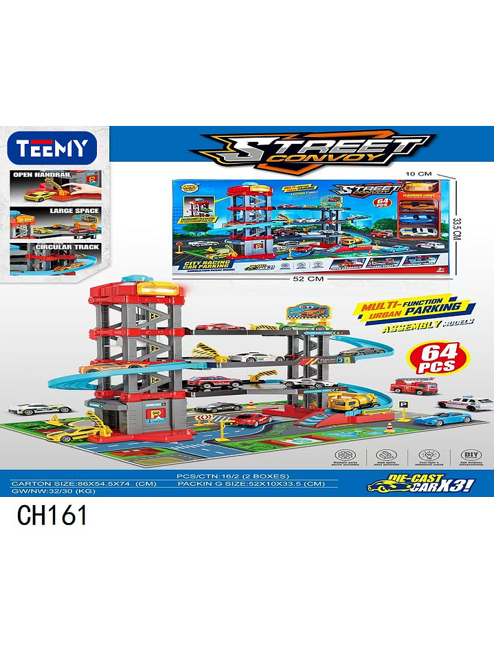 ESTACIONAMIENTO CON CARROS, PRECIO PUBLICADO ES AL POR MAYOR Y DEBEN SER 3 UNIDADES DEL MISMO  1