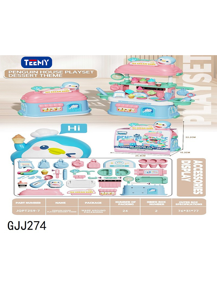 CASA DE PINGUINO, PRECIO PUBLICADO ES AL POR MAYOR Y DEBEN SER 3 UNIDADES DEL MISMO  1