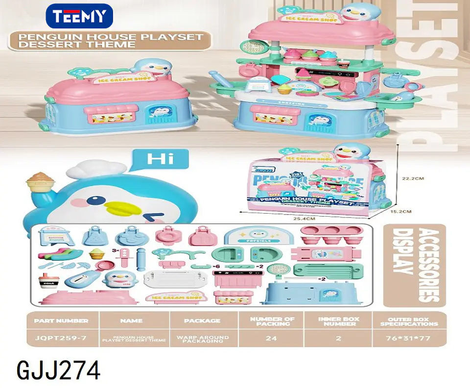 CASA DE PINGUINO, 3 DEL MISMO POR MAYOR  (GJJ274) 1