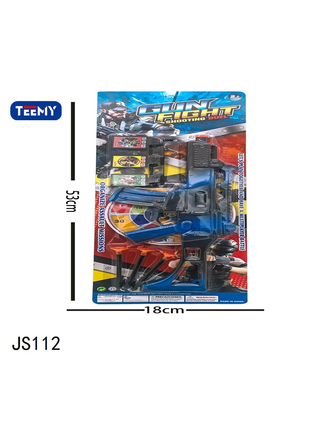 PISTOLA CON TIRO AL BLANCO, PRECIO PUBLICADO ES AL POR MAYOR Y DEBEN SER 3 UNIDADES DEL MISMO  1